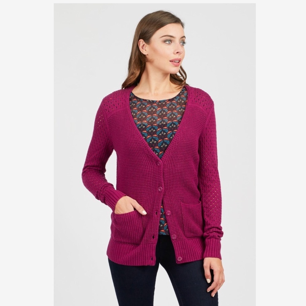 Hayes Open Stitch Cardigan